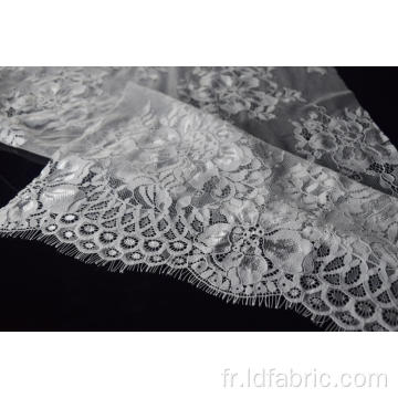 100% Nylon Panel Lace Fabric Design-F